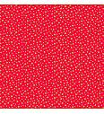 Patchwork tkanina Star gold on red | 110cm