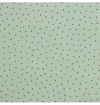 Frotir elastični Trokutići | mint | 80%CO / 20%PL