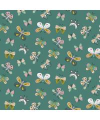 Verhees Popelin leptiri | zelena | 100%CO 09520.002