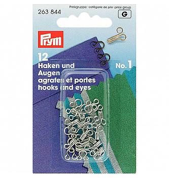Kukice | srebrne | br. 1 mali | 12kom