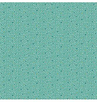 Patchwork tkanina  Amelia Sprinkles teal | 110cm