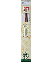 PRYM Igle za pletenje Natural | 20cm | 2,5mm 223161
