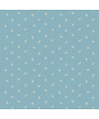 MAKOWER Patchwork tkanina Blue escape heartbeat powder | 110cm 2/365T