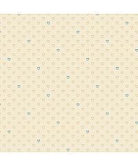 MAKOWER Patchwork tkanina Blue escape mom wheat | 110cm 2/9974LN