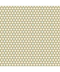 MAKOWER Patchwork tkanina Blue escape bluebell almond | 110cm 2/363N