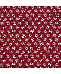 Nooteboom Jersey Buldozi | tamnocrvena | 95%CO / 5%EL 18741.016