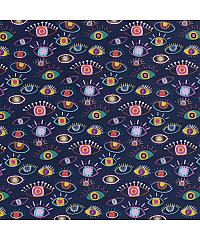 Nooteboom Jersey Oči | tamno plava | 95%CO / 5%EL 19632.008