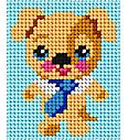 Goblen set Psić | 17 x 20,5 cm