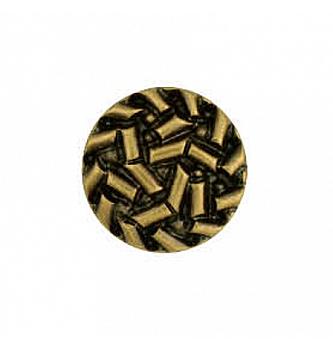 Gumb Mrvice bez rupice | metalik | 24