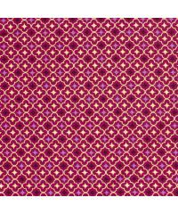 Nooteboom Popelin Ornament oriental | metalik | magenta | 100%CO 22724.045