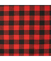 QT Flanel Karo Klasik | crna/crvena| 100%CO Q22762.150