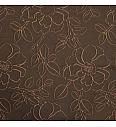 Viskozni jacquard Cvjetovi | smeđa | 58%VI / 42%PL