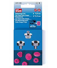 PRYM Set za skidanje plastičnih drukera | 9 mm i 12,4 mm 673140
