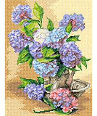 ORCHIDEA Goblen Hortenzije  | Madeleine Jeanne Lemaire | 30x40cm 3560J