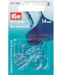 PRYM Dodaci za grudnjak | 14mm | prozirni | 10kom 991908