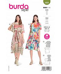 BURDA Kroj Haljina sa kratkim rukavima 5903