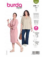 BURDA Kroj Haljina i bluza s rukavima podesive duljine 5934