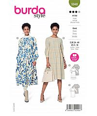 BURDA Kroj Haljina sa povišanim strukom 5948