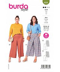 BURDA Kroj Hlače Culotte / Suknja hlače 6035
