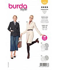 BURDA Kroj Sako i haljina-sako 6078