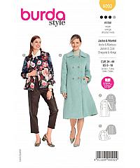 BURDA Kroj Elegantna jakna i kaput 6092
