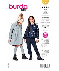 BURDA Kroj Jakna i kaput za djevojčice 9268