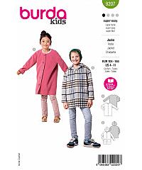 BURDA Kroj Dječja jakna i kaputić 9207