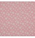Tetra jacquard Točke | svijetlo roza | 100%CO