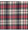 Flanel Yarn dyed | Karo | maslinasta/crvena | 100%CO