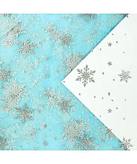 KH Group Til Frozen Crystals | aqua | metalik | 100%PL S2189-1003