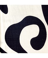 KH Group Viskoza s lanom Fluidne linije | crna | 55%VI / 45%LI S2396-3687