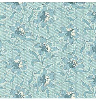 Patchwork tkanina Sewing bird Glacier Lilly | 110cm
