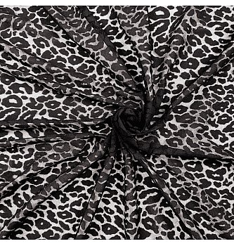Mrežica Leopard | crna | 55%PL / 45%PA