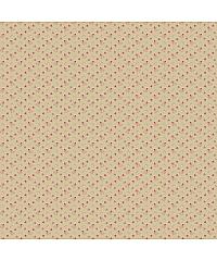 MAKOWER Patchwork tkanina Wildflower Buff Scatter Garden | 110cm 2/1593N