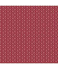 MAKOWER Patchwork tkanina Wildflower Crimson Scatter Garden| 110cm 2/1593R