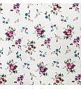 Jacquard Šareno cvijeće | natur | 75%PL / 25%CO