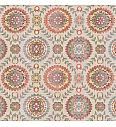 Jacquard Etno rozete | prirodna | 55%PL / 45%CO