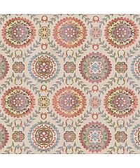 QT Jacquard Etno rozete | prirodna | 55%PL / 45%CO DG0005.002