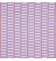 Popelin Geometrijski ritam | ručni tisak | lila | 100%CO