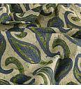 Batist batik Botanički paisley | zelena | 100%CO