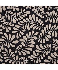 QT Jacquard Elegantno lišće | crna | 48%CO / 36%PL / 16%PC DG3207.512