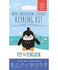 ANCHOR Amigurumi privjesak za ključeve | Pingvin Pip A28C11-XS