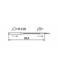 SCHMETZ Industrijske igle SCHMETZ | UY 128 GAS SES | 70 | 10 kom 762524