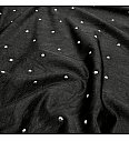 Jersey kristali | crna | 92%PL / 8%EL