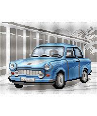 ORCHIDEA Goblen Auto Trabant | 18x24cm 3633F