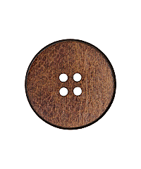 PRYM Gumb kožni | 4 rupice | 18mm 0453623.018