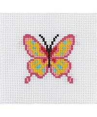 ANCHOR Goblen set Leptir | križni bod | 10x10cm 3690000-10022