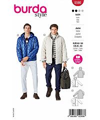 BURDA Kroj Muška jakna sa raglan rukavima 5595