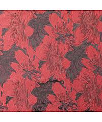Nooteboom Jacquard U cvijeću | bordo | 100%PL 60317.018
