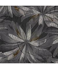 Nooteboom Jacquard Veliki cvjetovi | lureks | srebrna | 99%PL / 1%LU 26082.069